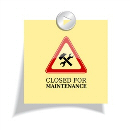 Illustration maintenance sign